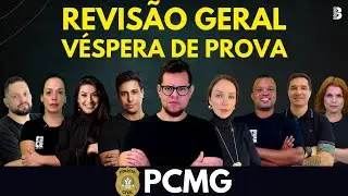 REVISÃO DE VÉSPERA DE PROVA | CONCURSO PC MG