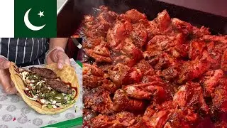 PAKISTANI Grilled Chicken and Lamb Wrap | Pakistani Street Food
