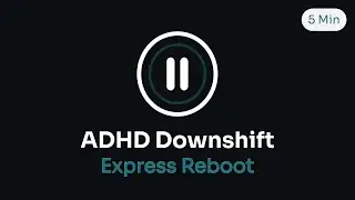 5-Min NSDR for ADHD Overstimulation | Quick Reset & Refocus (Non-Sleep Deep Rest)