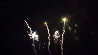 Fireworks show 256 shots