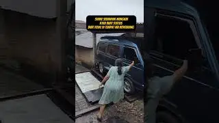 решение для узкого гаража #транспорт #автомобиль