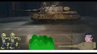 SZDV Vz.  50 - Expert Ninja in a bush Tank for farming Zombies.