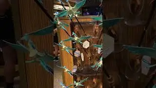 Avatar Merchandise At Animal Kingdom&rsquo;s Pandora Flights Of Passage Store #shorts