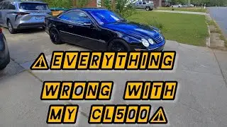 2004 CL500 PROBLEMS. HOW MUCH IVE SPENT FIXING MY CL500 SO FAR