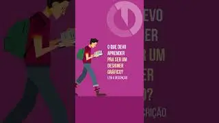 O que devo aprender pra ser um designer gr&aacute;fico #shorts