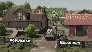😎SAVE + MODPACK DOWNLOAD!!!❤️|🚜WIDLAK W STRACHU😱|🗺️SZPAKOWO⭐⭐⭐⭐⭐ ▶ FS22
