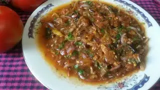 Tomato bhorta recipe