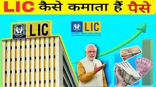 LIC कैसे कमाता हैं पैसे / How does LIC earn money?