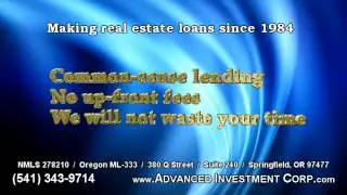 AIC makes hard money private money equity real estate loans