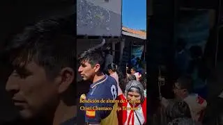 Bendici&oacute;n de altares de Corpus Cristi Chantaco Loja Ecuador 