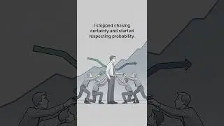 I stopped chasing certainty and started respecting probability. #discipline #consistency