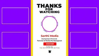 Cara Membuat Outro Youtube Di Adobe Premiere Pro