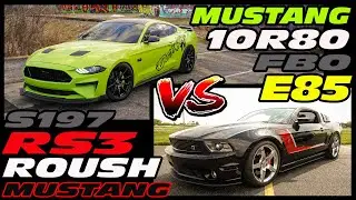 MUSTANG GT 10R80 E85 A10 VS S197 RS3 ROUSH MUSTANG