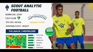 AL HARTHI ASSAM FAYED ( PART 1 / 2025 - 2026 ) ( FULLBACK / MIDFIELDER &ndash; FAO CLUB / SAUDI ARABIA )