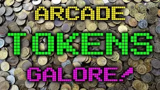 Tokens, Tokens, Tokens! | Examining the various arcade tokens we found