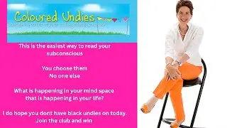 Coloured Undies - Change the Colour of Your Undies Change Your Life #colour #undies #love