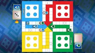 Ludo game in 2 players || Ludo king in 2 players || Ludo game