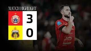 Highlight Persija 3-0 Bhayangkara FC | Kemenangan Meyakinkan di GBK