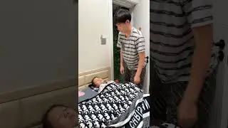 The girl was actually tricked by her father!#funny #cute #comedy