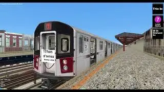 OpenBVE NYC Subway Virtual Railfanning: Manhattan bound R188 