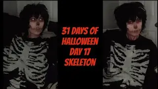 31 Days of Halloween Day 17: Skeleton Makeup