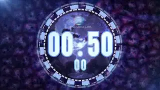 50 Seconds Countdown with audio and voice cues