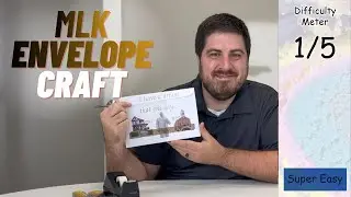 Martin Luther King Jr. Envelope | Paper Craft with 2 Sheets