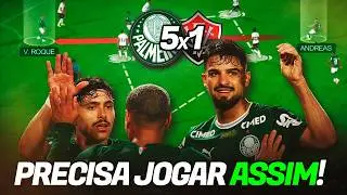 Palmeiras GOLEIA o Vitória na primeira atuação CONVINCENTE do ano | ANÁLISE TÁTICA