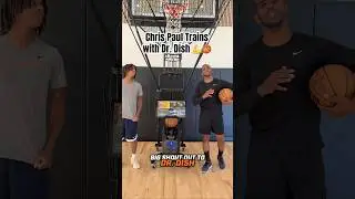 CP3 and Chris Paul II Train with Dr. Dish Basketball Shooting Machines 🔥🏀 #nba #chrispaul