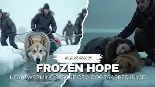 Dog Trapped in the Ice&mdash;The Cold Rescue That Will Melt Your Heart