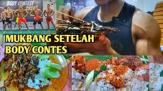 Cheat Day Seharian Setelah Body Contes ‼️ Mukbang Protein Buat Otot Nih?