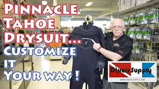 Сухой гидрокостюм Pinnacle Tahoe 4 мм из неопрена 2022 года** Персонализируйте его!