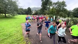 Rothay parkrun start 5th August 2023