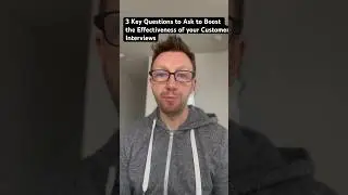 Validate Your Startup Idea with These 3 Crucial Customer Interview Questions #shorts