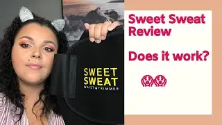 SWEET SWEAT WAIST TRIMMER REVIEW & DEMO
