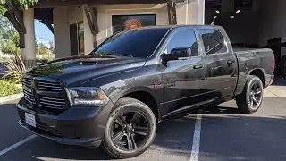 2018 DODGE RAM 1500 SPORT FULL DUB-IR NANO CERAMIC WINDOW TINT