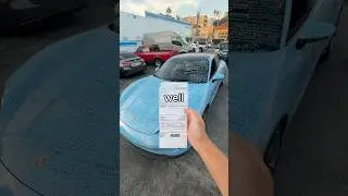 Pulled over for writing my subscribers names on my car&hellip;😳🚔