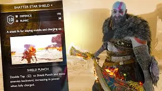 SHATTER STAR SHIELD ❤️&zwj;🔥 GOD OF WAR RAGNAROK
