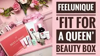 Feel Unique Beauty Box Unboxing! Powered By Beauty  FIT FOR A QUEEEN! Mothers Day Box!
