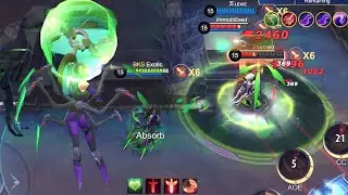 Hanabi Gameplay | Survival Mode | Mobile Legends