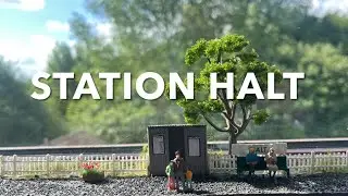 STATION HALT ON THE LANE HEAD RAILWAY.   PROGRESS 6 ON MY PECO RAIL200 COMPETITION ENTRY