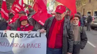 Sciopero generale, a Roma il corteo da via dello Statuto alla Torre dei Conti