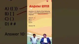 Angular Quiz #10 | Angular Quiz: Test Your Knowledge, Angular Test Questions 