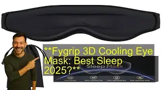 **Fygrip 3D Cooling Eye Mask: Best Sleep 2025?**
