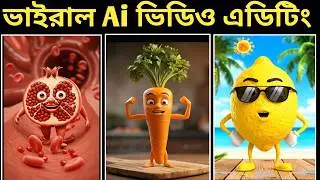 Make Viral Health Animation Video with AI | Trending Food Healthy Tips Talking Ai Video Editing