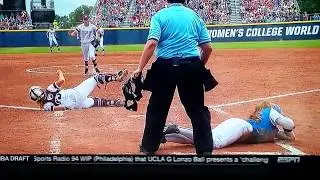 Lisa Fernandez Ejected UCLA Vs Texas A&M