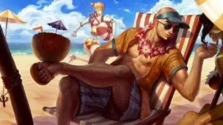 League of Legends - Pool Party Lee Sin Skin