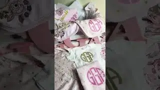 Monogram Baby Gift Set