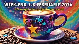 Sezi bland 😺 WEEK-END 7-8 FEBRUARIE 2026 ☯ HOROSCOPUL ZILEI  @astrolog.acvaria ​