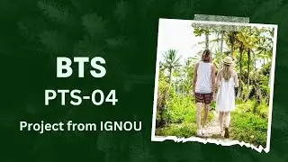 How should I prepare for the BTS PTS-04 project? from IGNOU